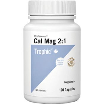 Trophic Chelazome Cal Mag 2:1 capsules