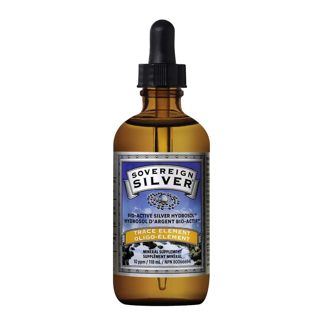 Sovereign Silver 10 PPM Bio-Active Hydrosol Supplement Liquid