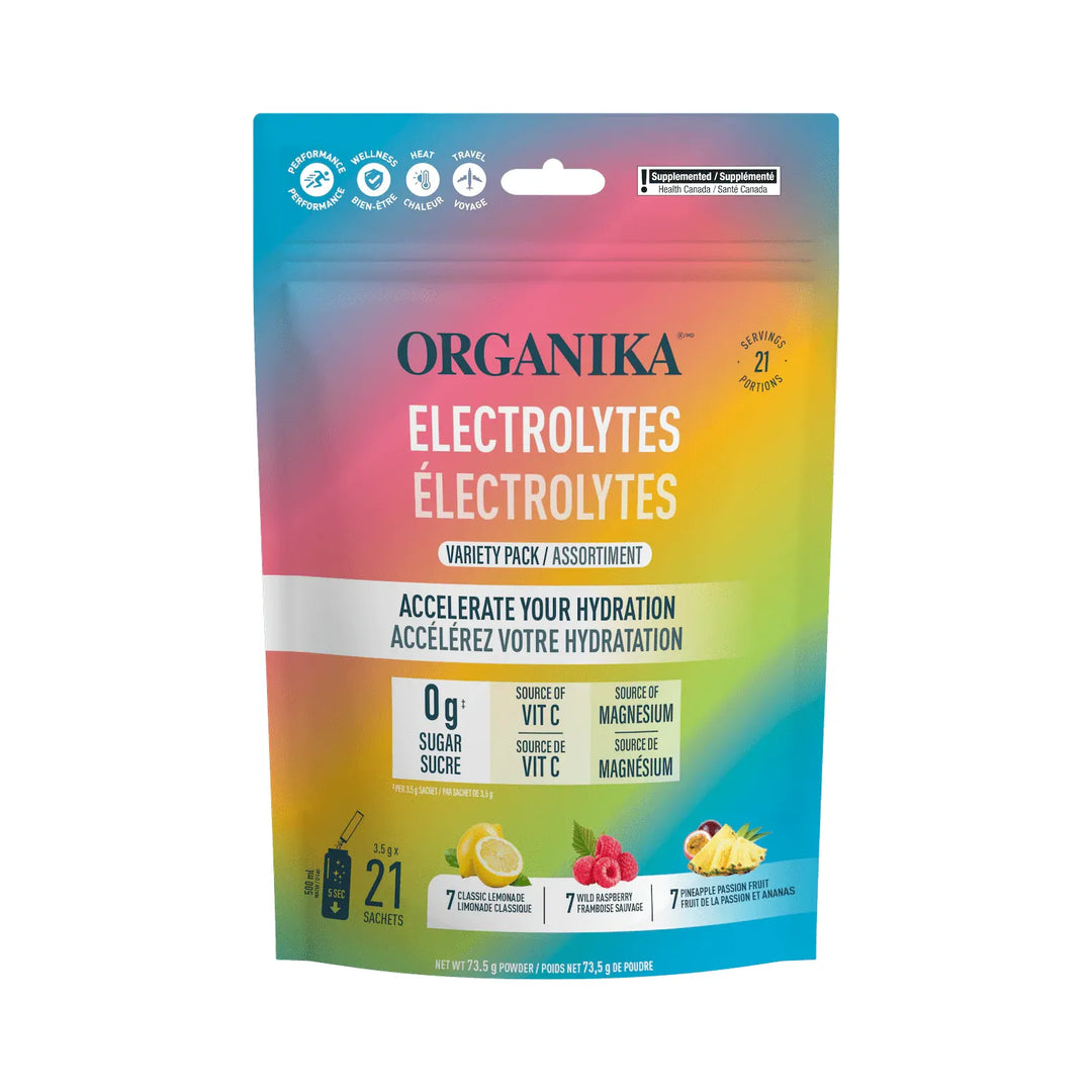 Organika Electrolytes Sachets Variety Pack