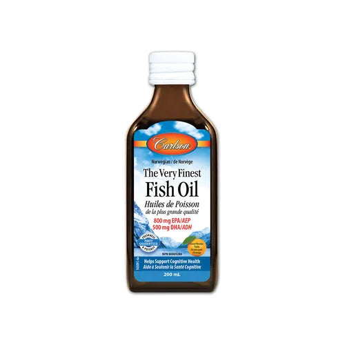 Carlson® Norwegian The Very Finest Fish Oil Orange Flavour Liquid