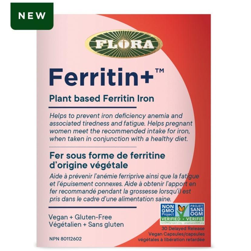 Flora Ferritin+ plant based ferritin iron