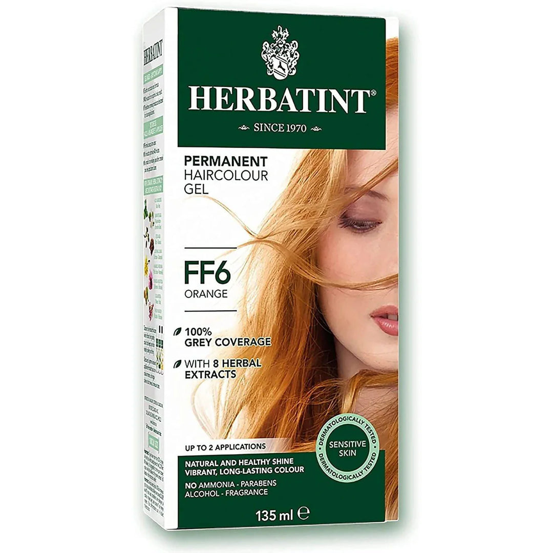Herbatint Permanent Haircolour Gel FF6 Orange