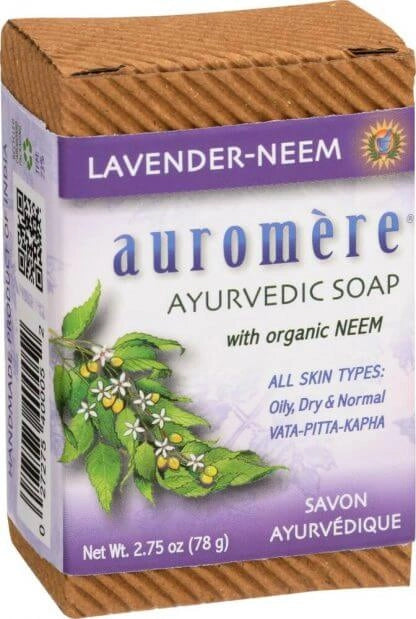 Auromère Ayurvedic Lavender-Neem Soap