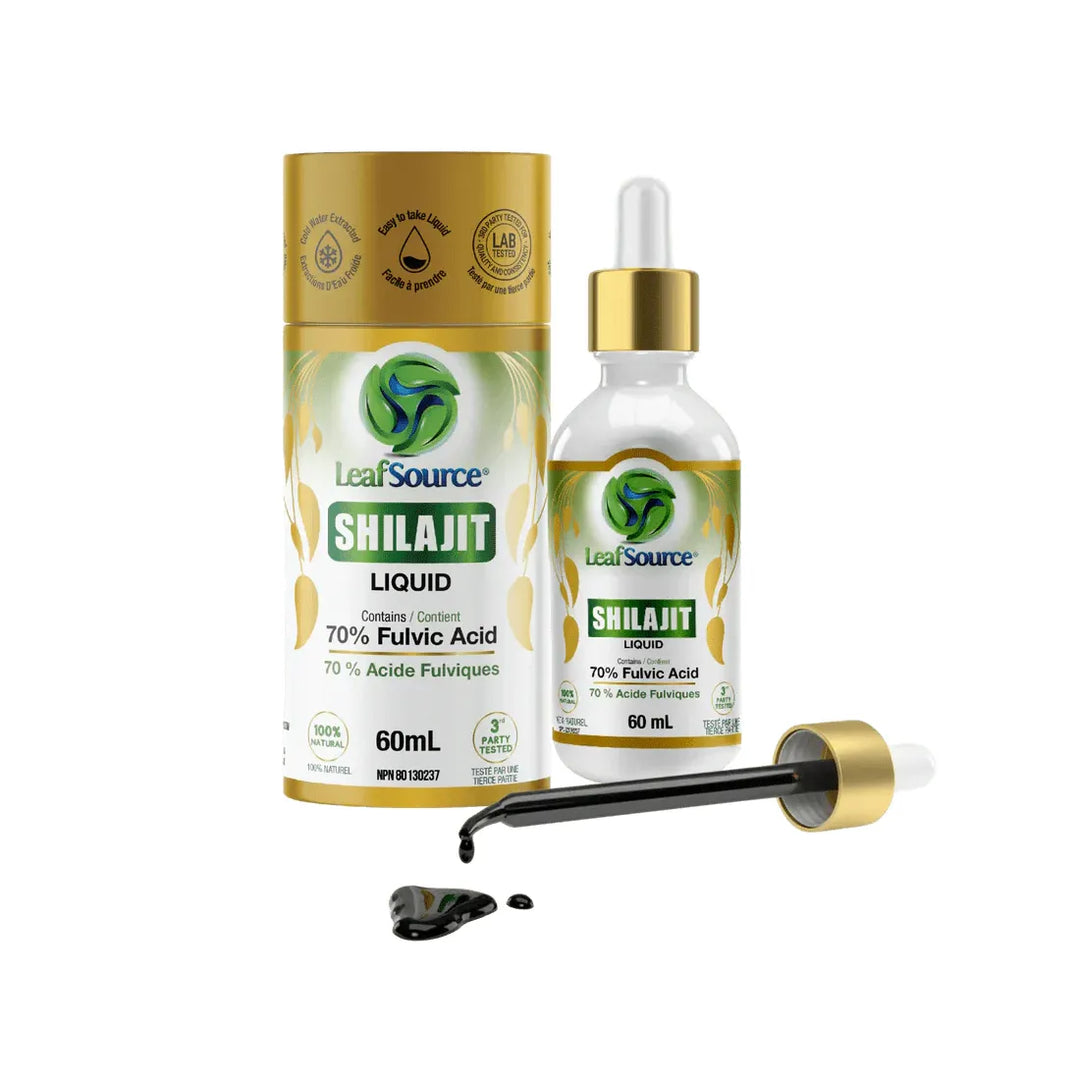LeafSource Shilajit (Humic-Fulvic Acids) Liquid