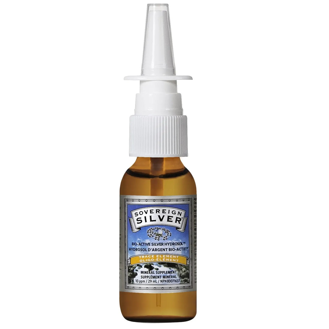 Sovereign Silver 10 PPM Bio-Active Hydrosol Supplement Liquid