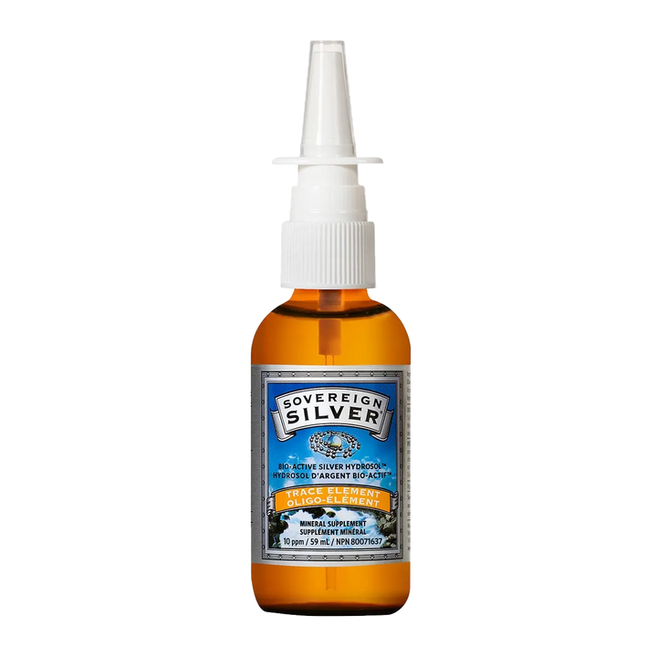 Sovereign Silver 10 PPM Bio-Active Hydrosol Supplement Liquid