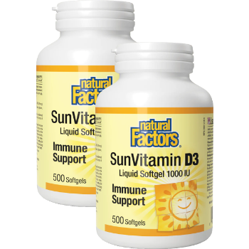 SunVitamin D3 1000 IU Softgels
