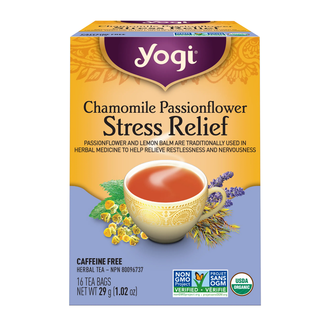 Yogi® Chamomile Passionflower Stress Relief Tea