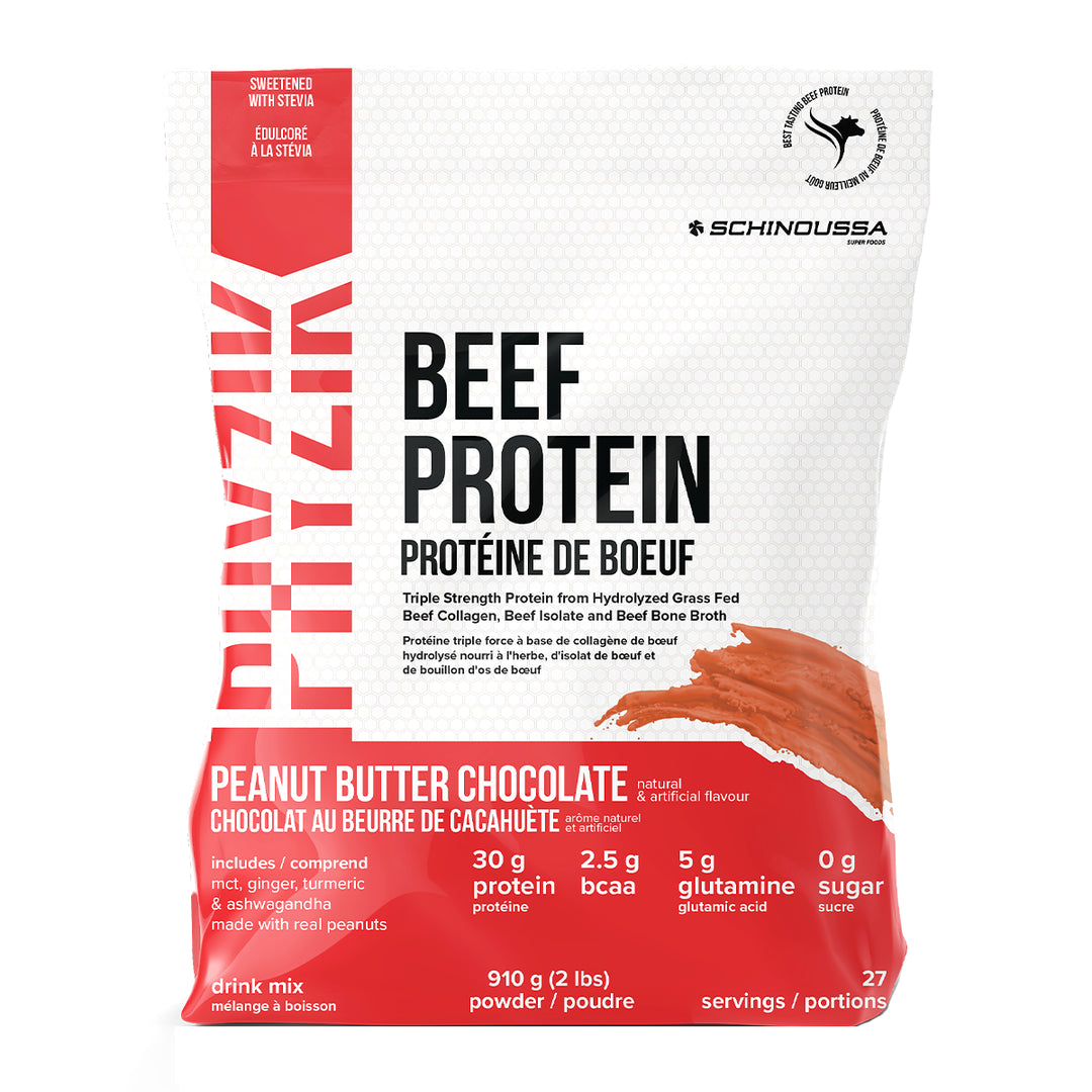 Schinoussa Beef Protein Peanut Butter Chocolate 910 g