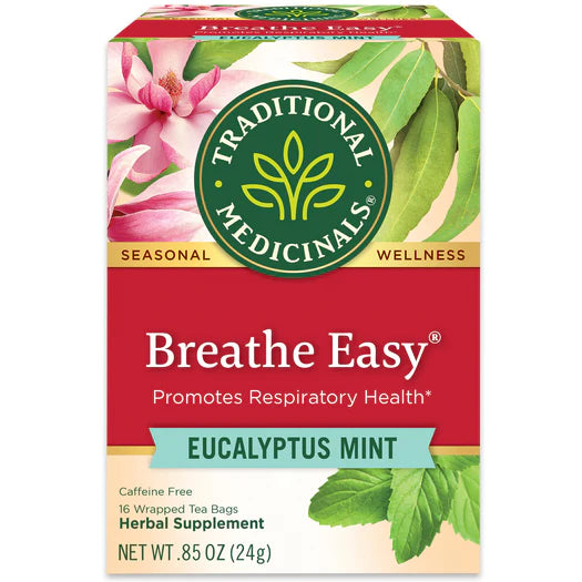 Traditional Medicinals® Breathe Easy Eucalyptus Mint Tea