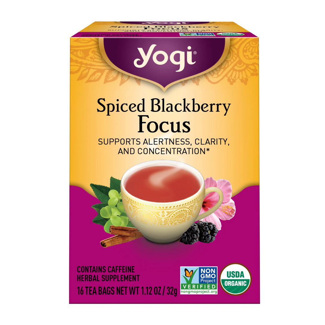 Yogi® Spiced Blackberry Focus Tea