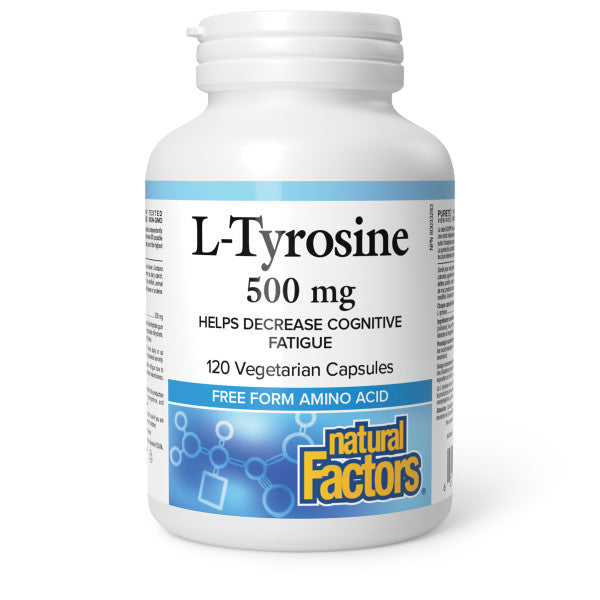 L-Tyrosine   500 mg Vegetarian Capsules