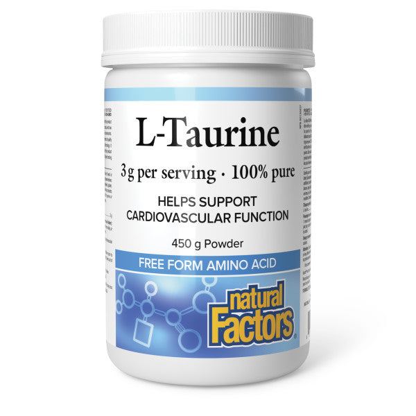 Natural Factors L-Taurine Powder 3g