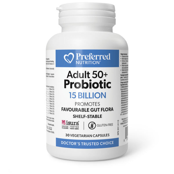 Preferred Nutrition Adult 50+ Probiotic 15 Billion