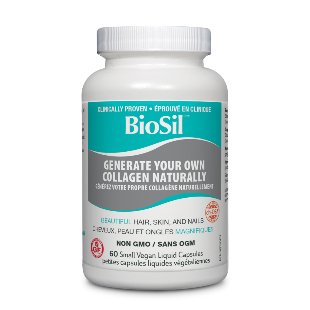 BioSil™ Choline-Stabilized Orthosilicic Acid® Hair • Skin • Nails Liquid vegetarian capsules