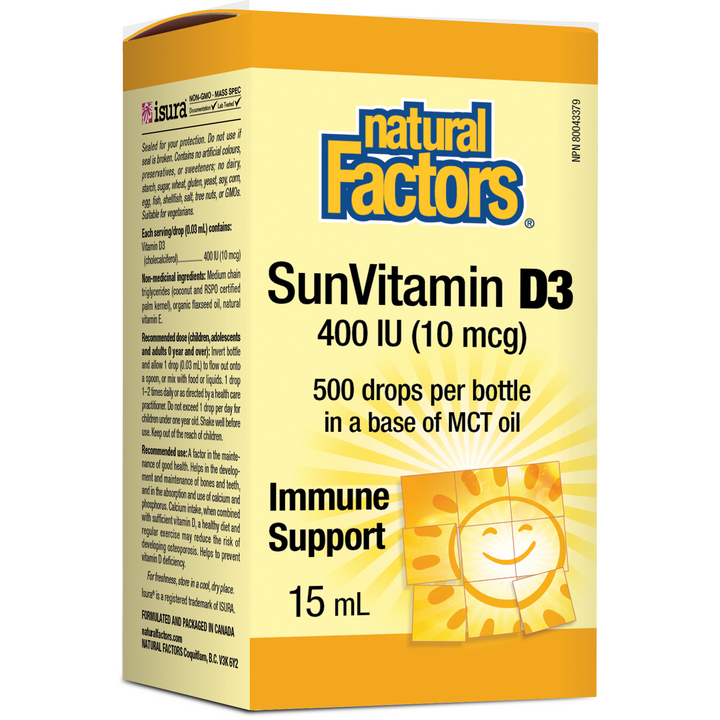 Liquid Vitamin D3 400 IU per DropLiquid