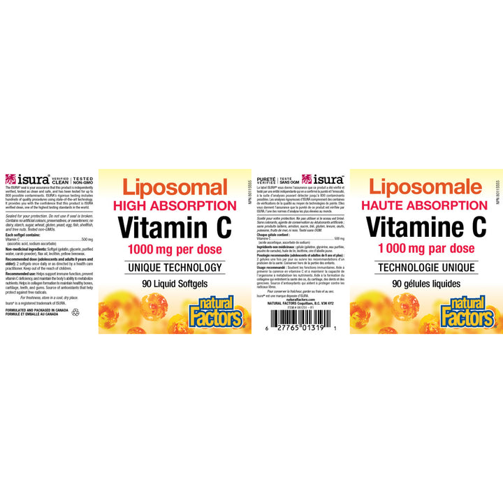 Liposomal Vitamin C 1000 mg