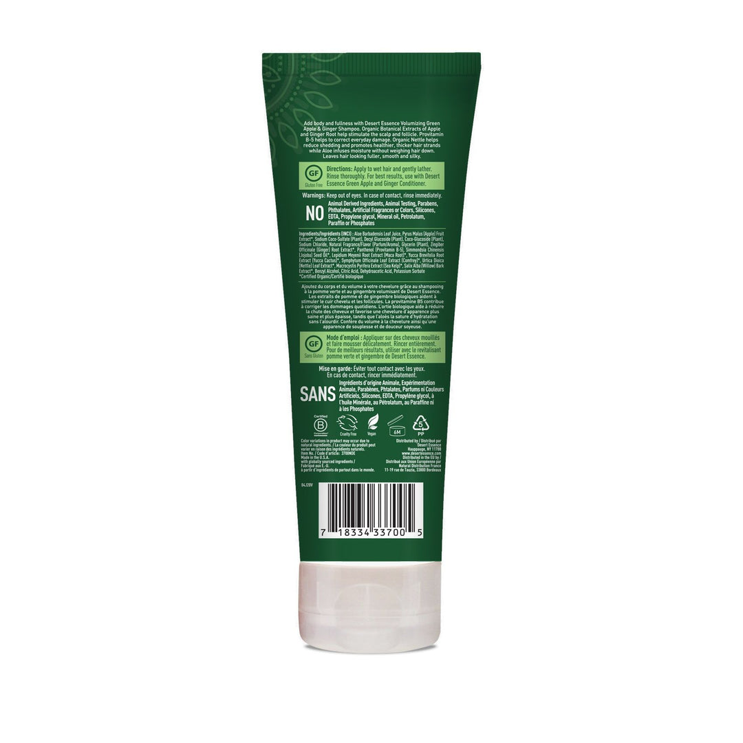Desert Essence Green Apple & Ginger Shampoo
