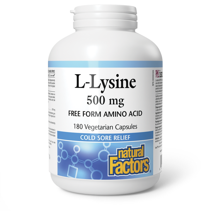 L-Lysine  500 mg Vegetarian Capsules