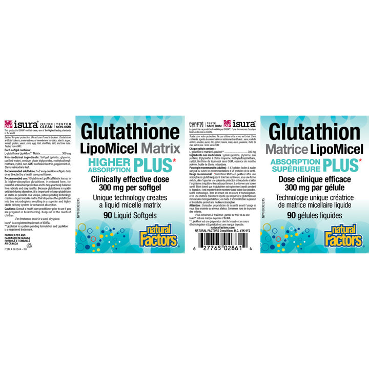 Glutathione LipoMicel Matrix