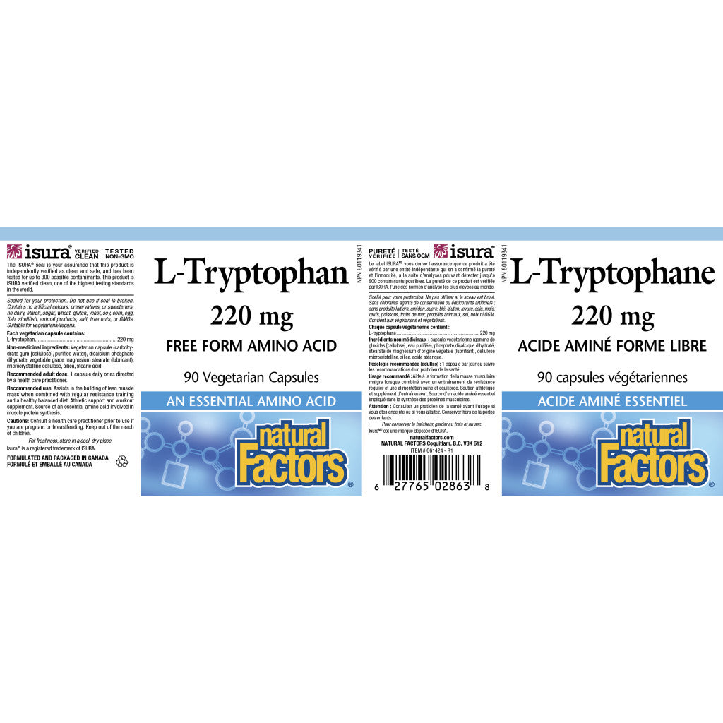 L-Tryptophan 220 mg