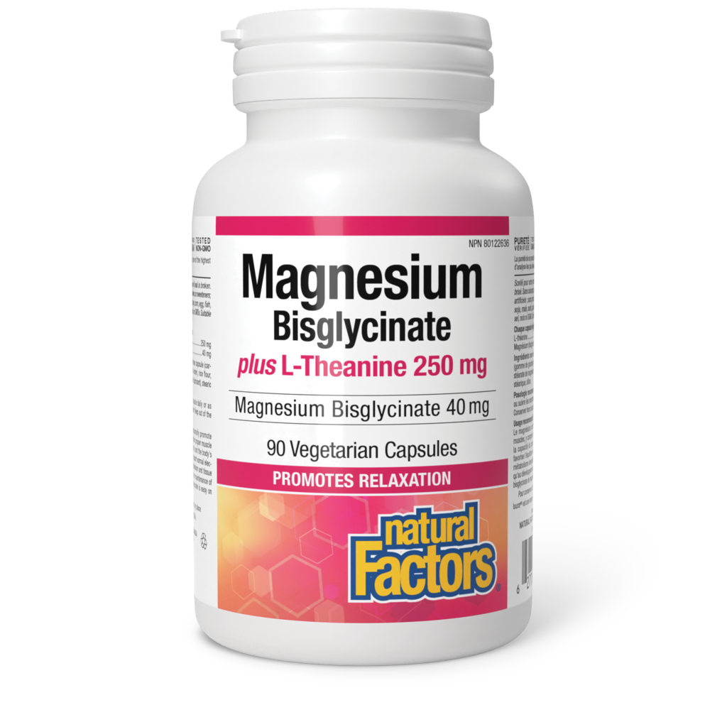 Magnesium Bisglycinate plus L-Theanine 250 mg