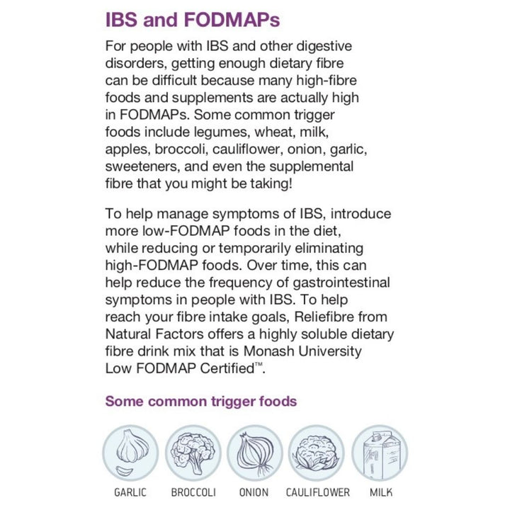 Organic Reliefibre™ Unflavoured Powder