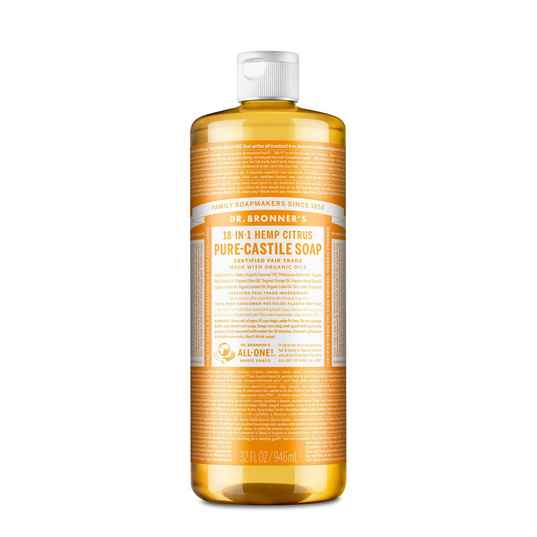 Dr. Bronner's Pure Castile Citrus Liquid Soap