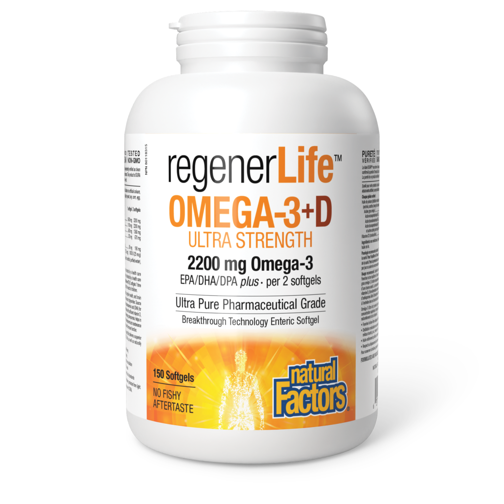 RegenerLife OMEGA-3+D