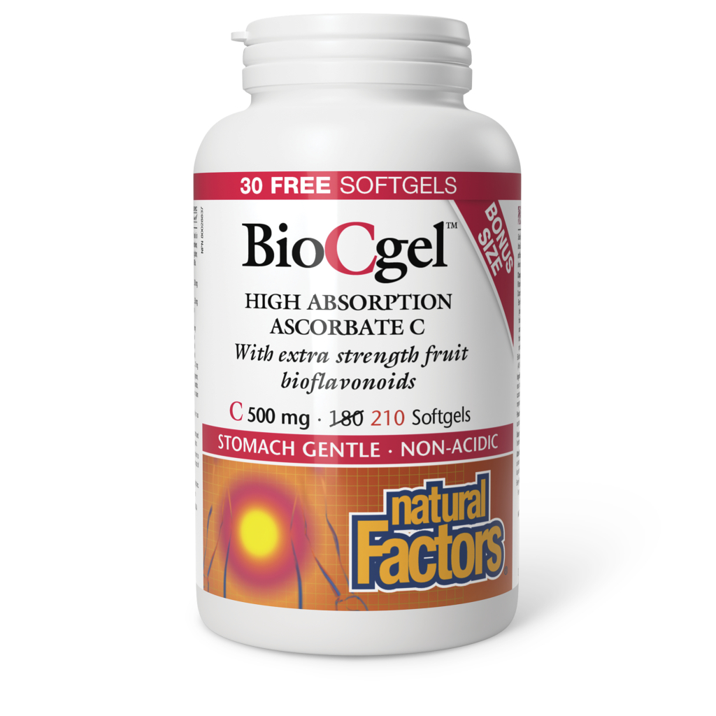 BioCgel® High Absorption Ascorbate C 500 mg Softgels
