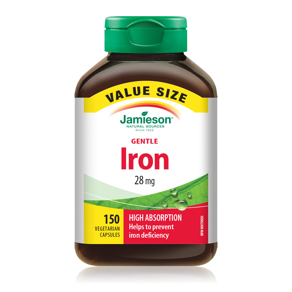 Jamieson Gentle Iron 28 mg Value