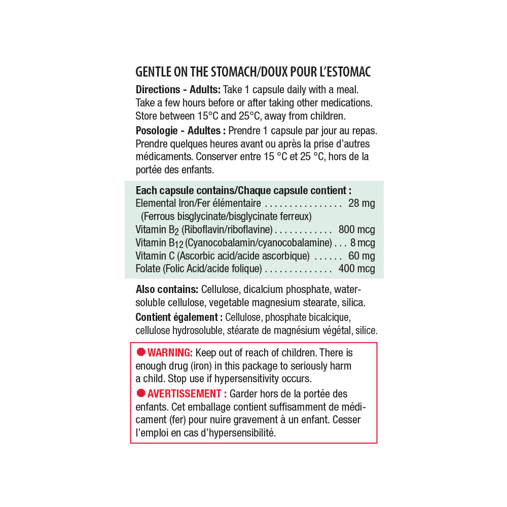 Jamieson Gentle Iron 28 mg Value