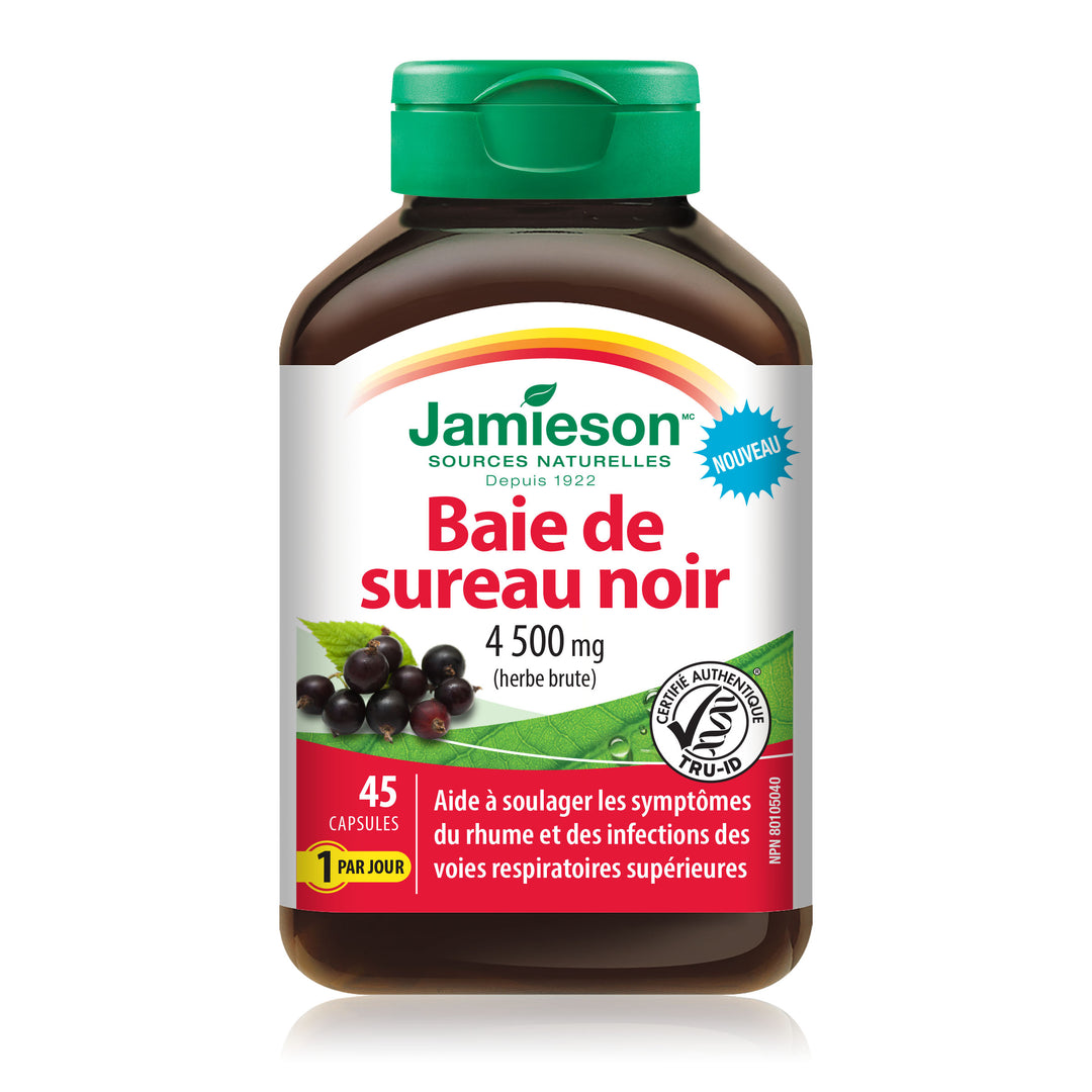 Jamieson Black Elderberry 4500 mg
