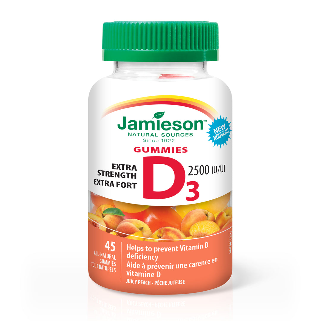 Jamieson Vitamin D3 Gummies Extra Strength