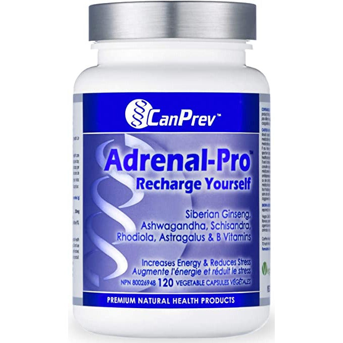 Canprev Adrenal-Pro, Recharge Yourself Vegetarian Capsules