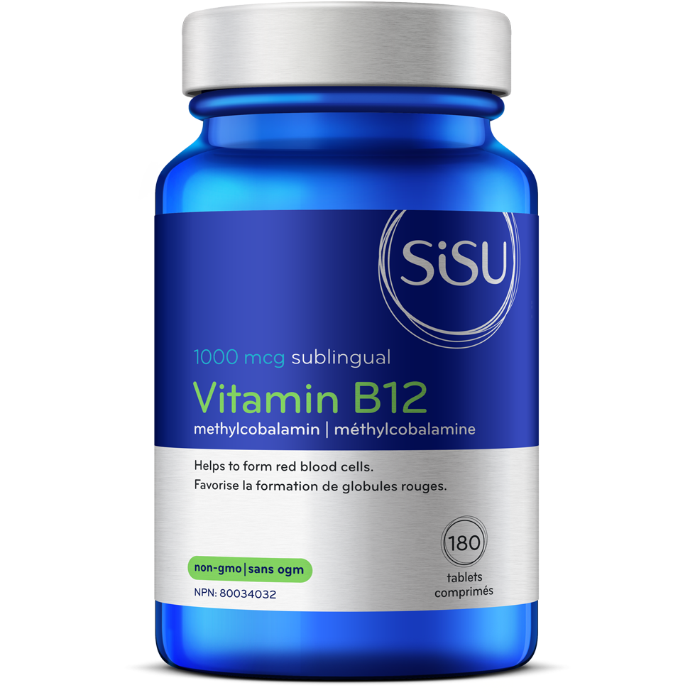 Sisu Vitamin B12 1000 mcg sublingual tablets