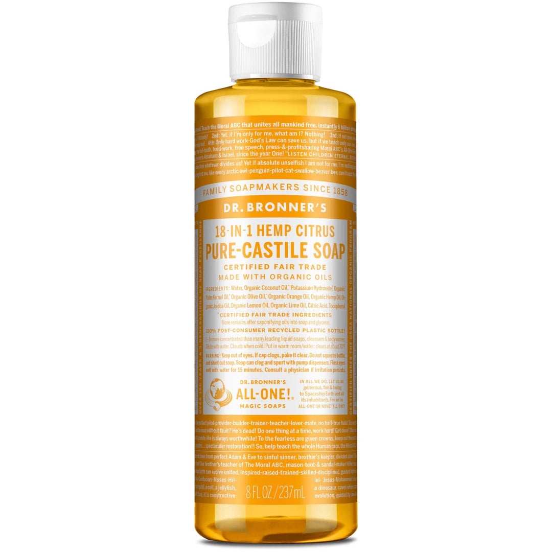 Dr. Bronner's Pure Castile Citrus Liquid Soap
