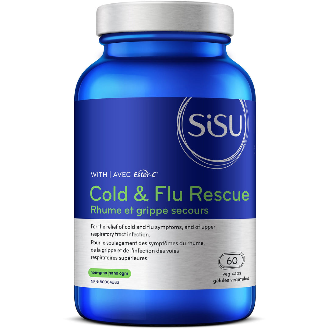 Sisu Cold & Flu Rescue with Ester-C® Vegetarian Capsules