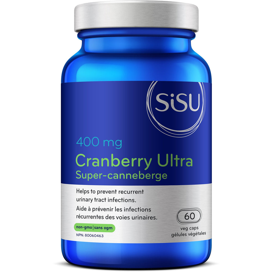 Sisu Cranberry Ultra 400mg Vegetable Capsules