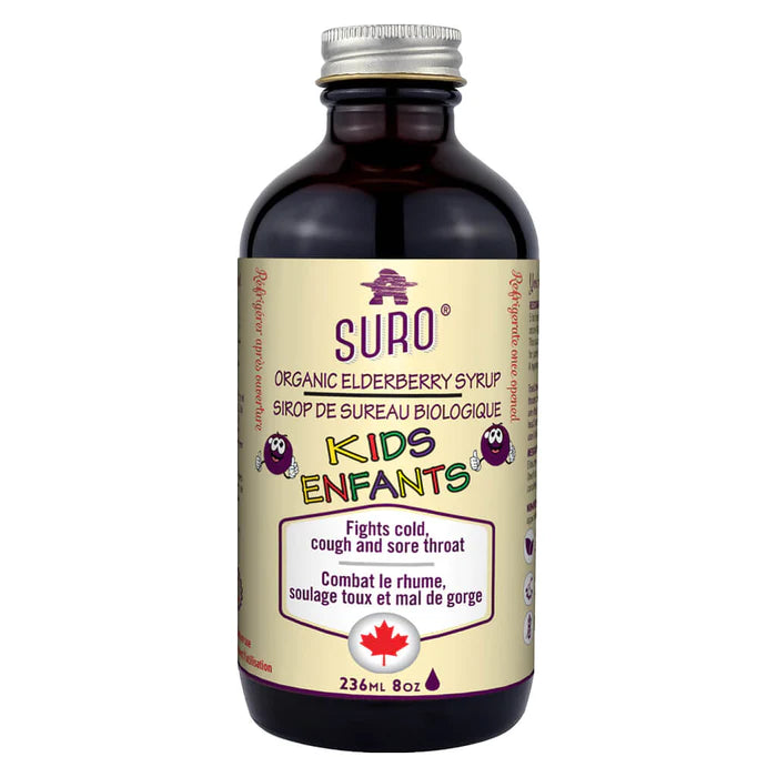 LIQUIDATION - Suro Organic Elderberry Syrup for kids - FINAL SALE/NO RETURNS***