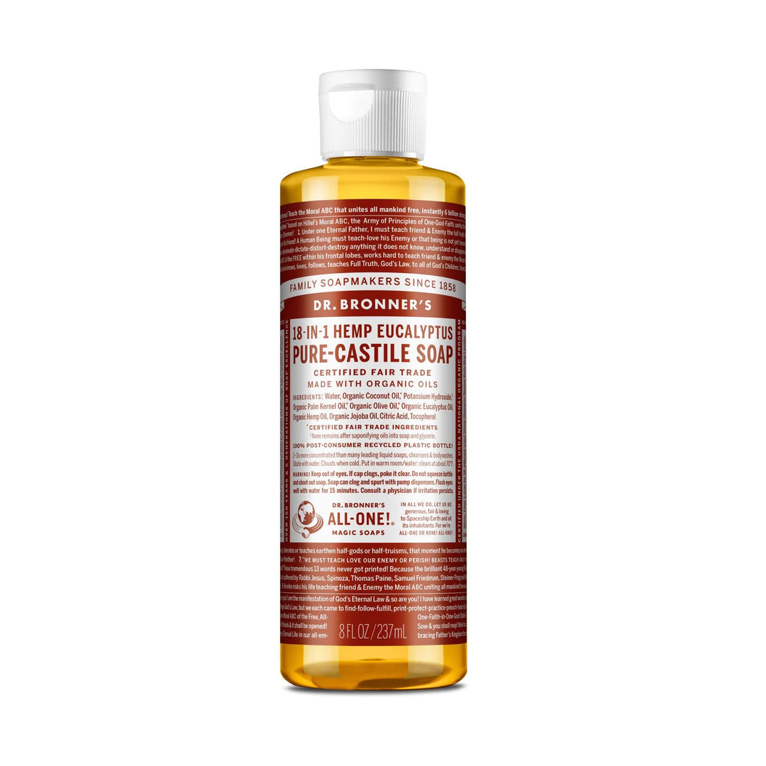 Dr. Bronner's Pure Castile Eucalyptus Liquid Soap