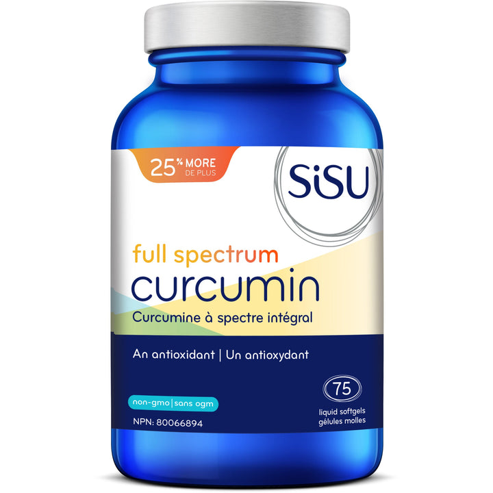 Sisu Full Spectrum Curcumin liquid softgels