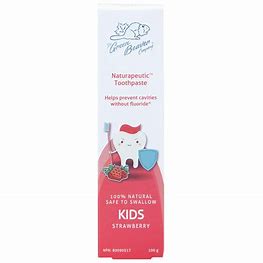 Green Beaver® Naturapeutic™ Toothpaste for kids, strawberry
