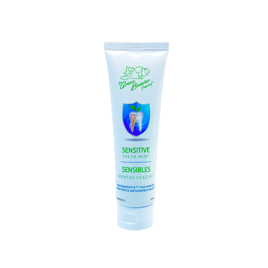 Green Beaver® Naturapeutic™ Toothpaste, Sensitive teeth, fresh mint