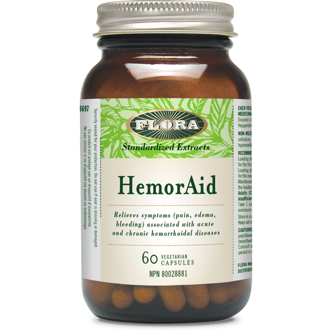 Flora - HemorAid 60 vcaps