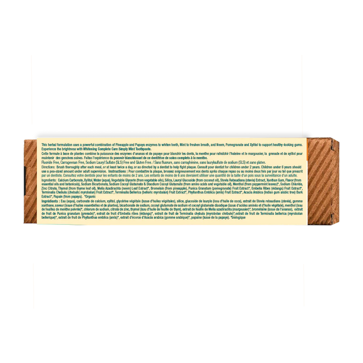 Himalaya Whitening Complete Care toothpaste simply mint