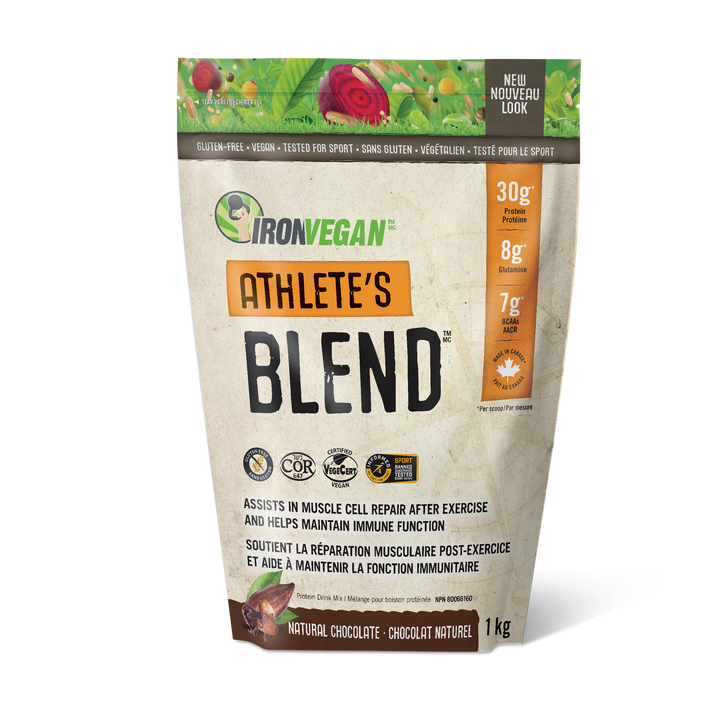 Iron Vegan Athlete's Blend Natural Chocolate