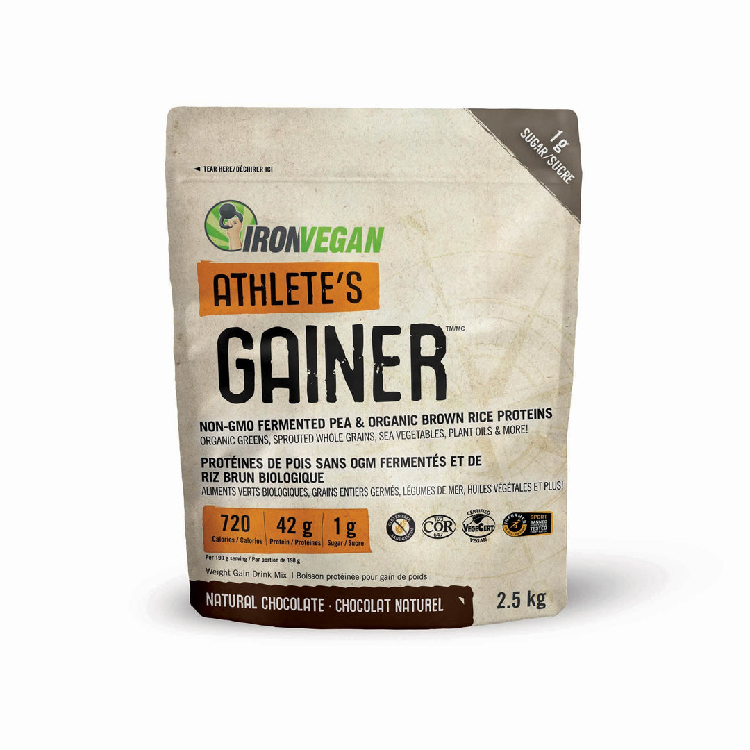 Iron Vegan Athlete's Gainer Natural Chocolate