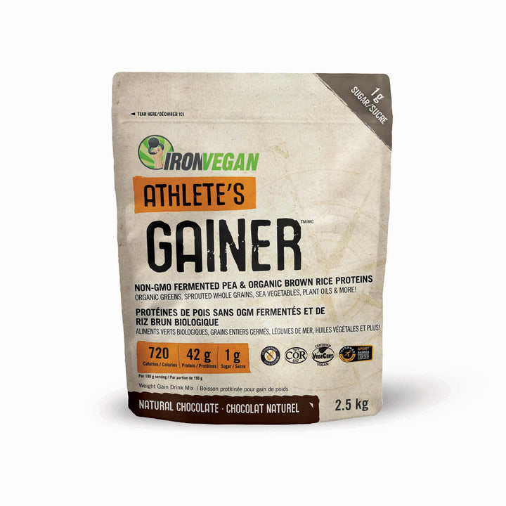 Iron Vegan Athlete's Gainer Natural Chocolate