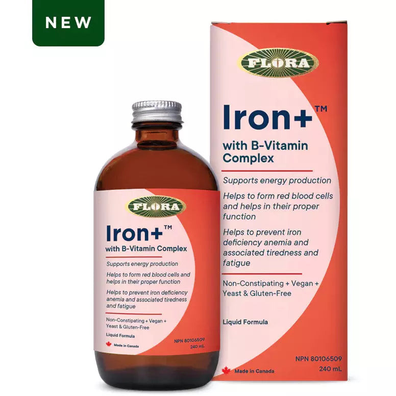 Flora - Liquid Iron+ with B-Vitamins